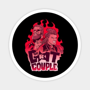 Edge & Beth Phoenix Grit Couple Magnet